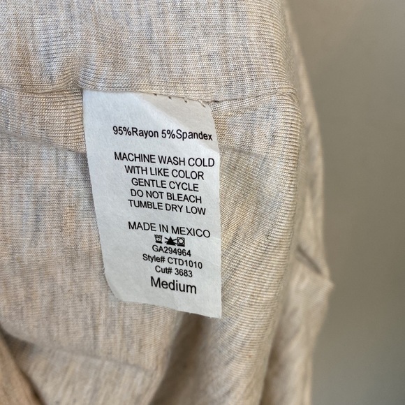 NWT La Clef Women’s Racerback Sleeveless Tank Dress Size Medium - Picture 6 of 14